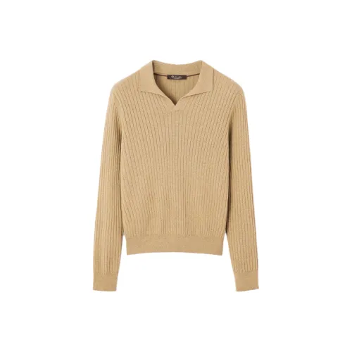Loro Piana Коричневый Мужской Кашемировые Свитера