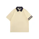 Абрикосовый и темно-синий ожерелье-чокер