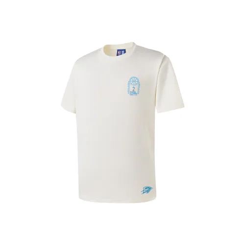 NBA Oklahoma City Thunder Team Culture Collection Футболка Унисекс Белая
