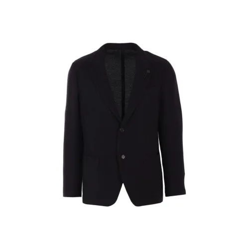 LARDINI Бизнес-костюм мужской синий