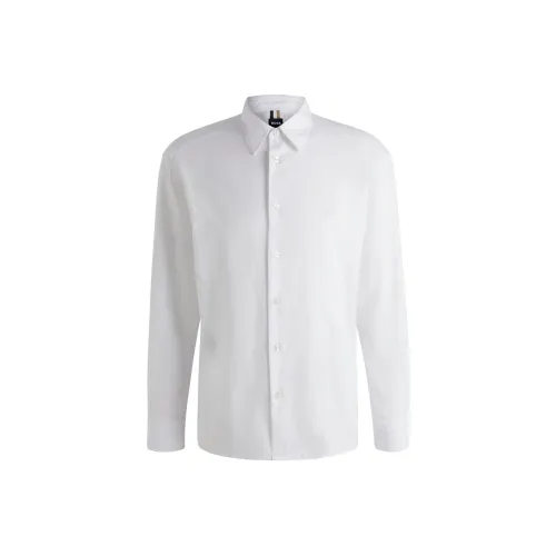 Hugo Boss Белые Мужские Рубашки