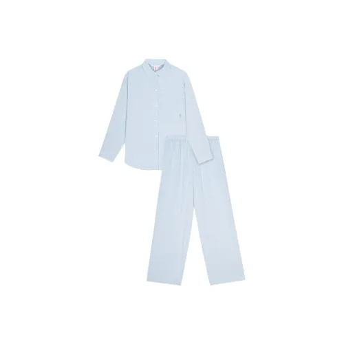 Victoria's Secret Pajama Комплект Женский Телесный Синий