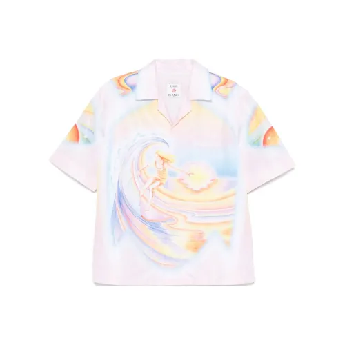 CASABLANCA SS25 Рубашка Мужская Белая