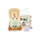 День рождения Торт - Синий + Коробка для выноса + Поздравительная открытка