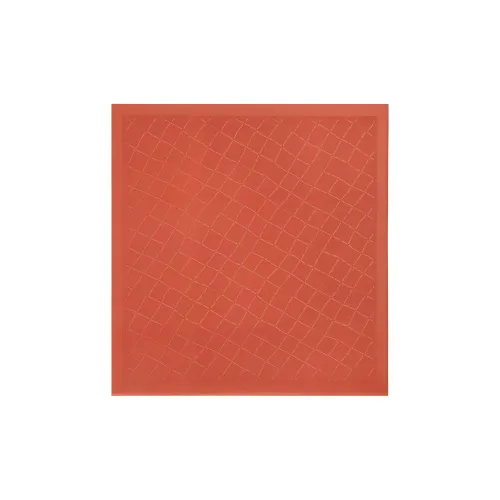 LONGCHAMP Шелк Шарфы из трикотажа Wool Knit Унисекс Оранжевый Красный