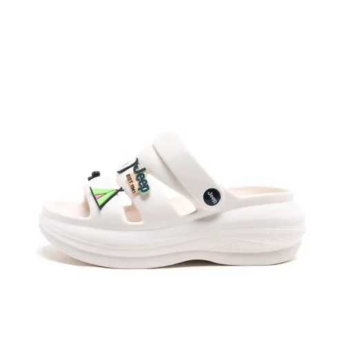 JEEP Пляжные сандалии Женские Бежево-желтые