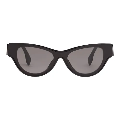FENDI OVAL SUNGLASSES Женские Черный