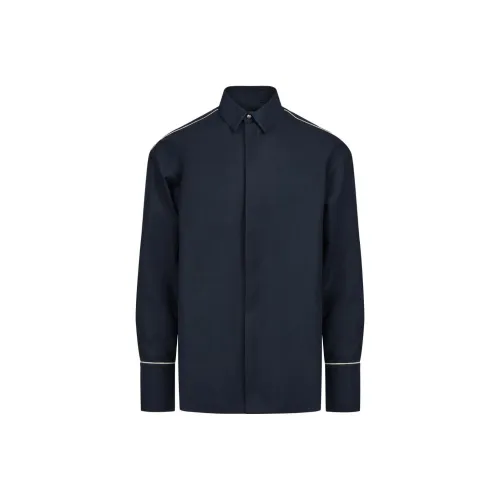 Ferragamo Midnight Blue Мужские Рубашки