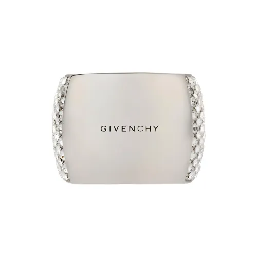 GIVENCHY Латунь Металл Кристалл Кольцо J Женское Серебро