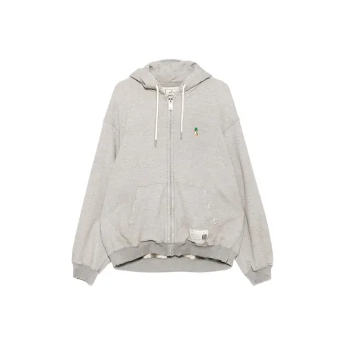 MIHARA YASUHIRO SS25 Толстовка Мужской Светло-Серый