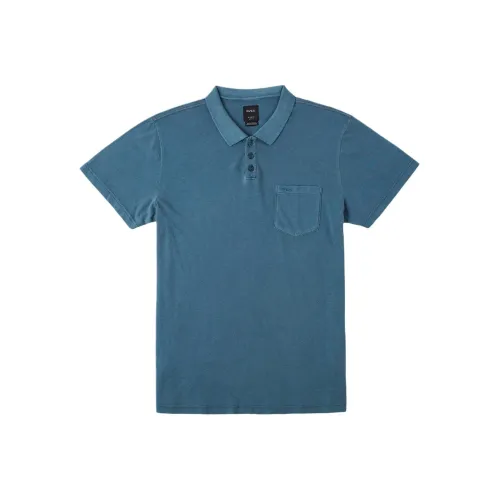 RVCA Поло Мужское Утиный Синий