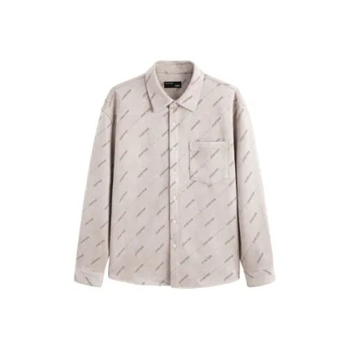 GXG Длинный рукав рубашка пальто мужской