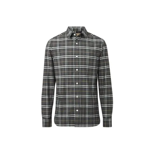 Burberry Рубашка Мужская Многоцветная