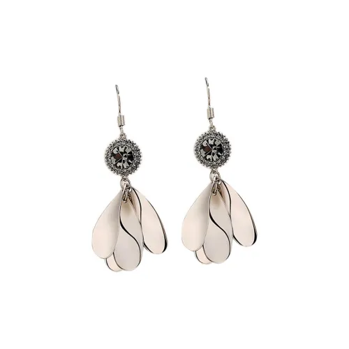 LIBI Сплав Синтетический кубический цирконий Искусственный кристалл Серьги Женские