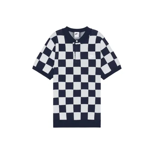 nike Поло Мужское Морской Синий