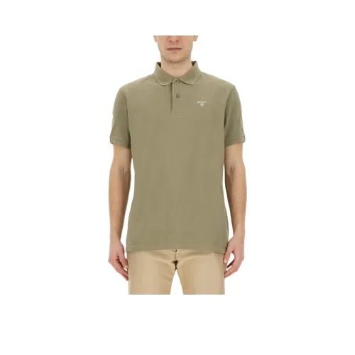 BARBOUR Зеленая Мужская Поло