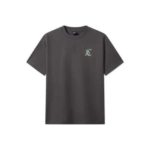 Cabbeen T-Shirt Мужской Темно-Серый 56