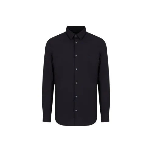 EMPORIO ARMANI Рубашка Мужская Черная