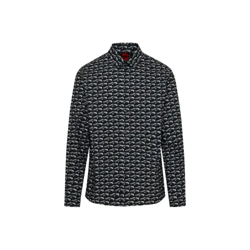 Феррари Черные Мужские Рубашки