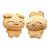 Счастливый щенок с наполнителем + застенчивый кролик с наполнителем