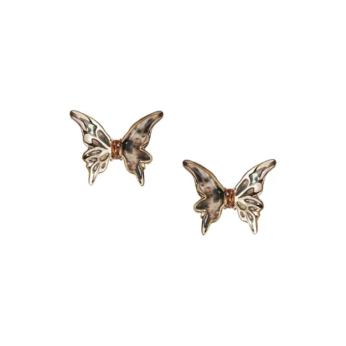 masw Серьги-гвоздики из медного сплава женские