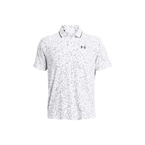 Under Armour UA Iso CHILL Verge Polo Мужской Белый