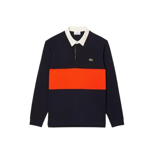 LACOSTE Поло Мужское Морской Синий