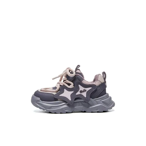 BELLE Дышащий Устойчивый к истиранию Легкий Амортизация Низкий Топ Детская Беговая Обувь Фиолетовая Детская