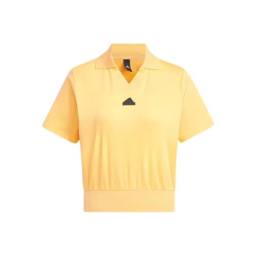 Adidas Sportswear Tee Поло Мужское Ярко-Желтое