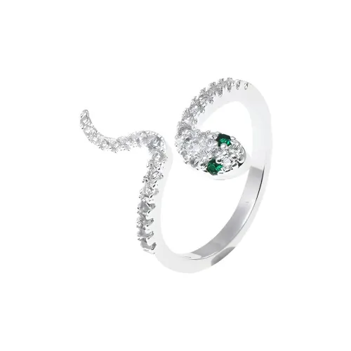 VERENA REINE Кольца из меди с покрытием 18k белым золотом женские