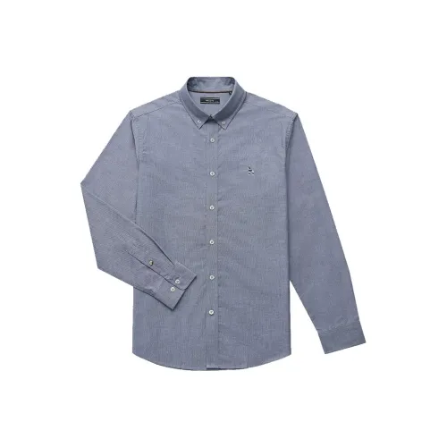 HAZZYS Длинный рукав мужская рубашка