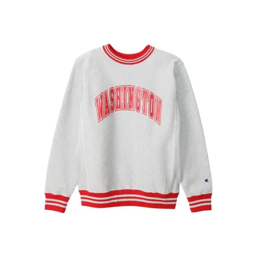 Champion Reverse Weave FW24 Свитшот Унисекс Серебристо-Серый Каштановый