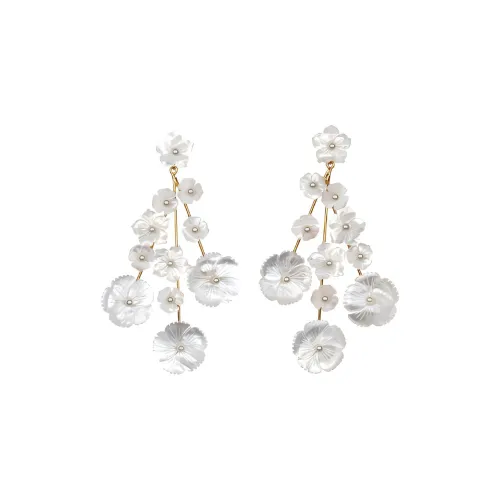 Серьги Jennifer Behr Women's White