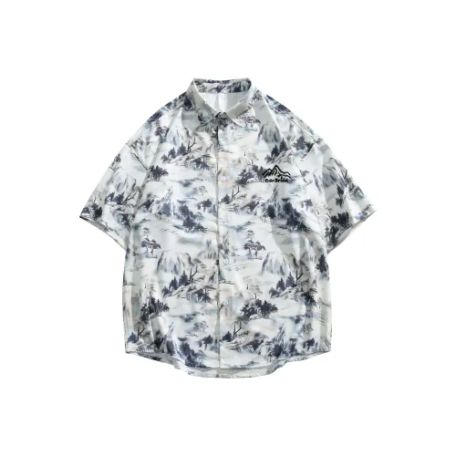 CLOR Рубашка Унисекс Рендеринг Джунгли
