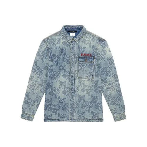 Ksubi Синий Мужская Рубашка