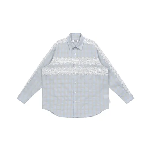 EMPTY REFERENCE Рубашка Унисекс Синий