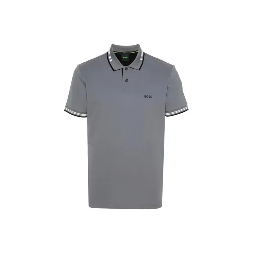 Hugo Boss Поло Мужское Серое