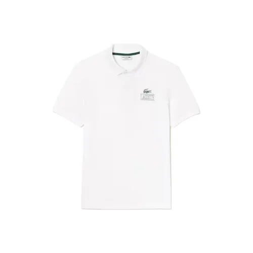 LACOSTE Collaboration Белая Мужская Поло
