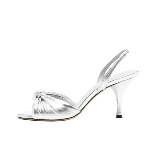 Roberto Festa One Ремешок Сандалии 8 см Женские Серебряные