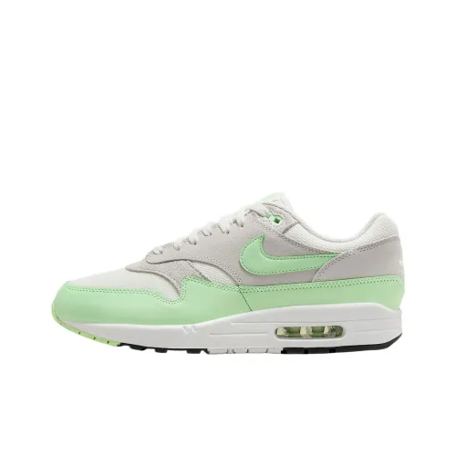 Nike Air Max 1 Low Топ Повседневная обувь Мужская Белый Зеленый