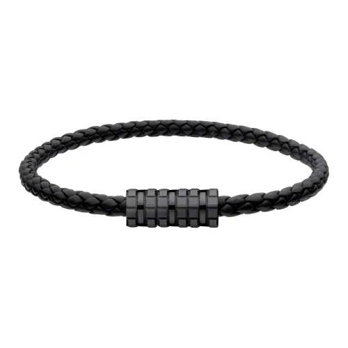 CHOPARD Кожа Рутений Браслеты Женские Черный