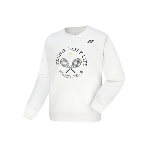 YONEX Белый Мужской Свитшот