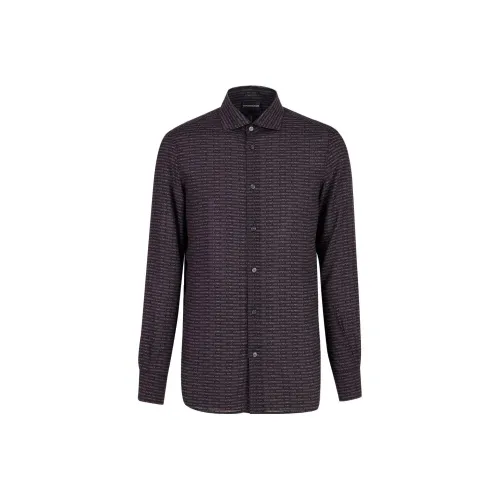 EMPORIO ARMANI Черные Мужские Рубашки