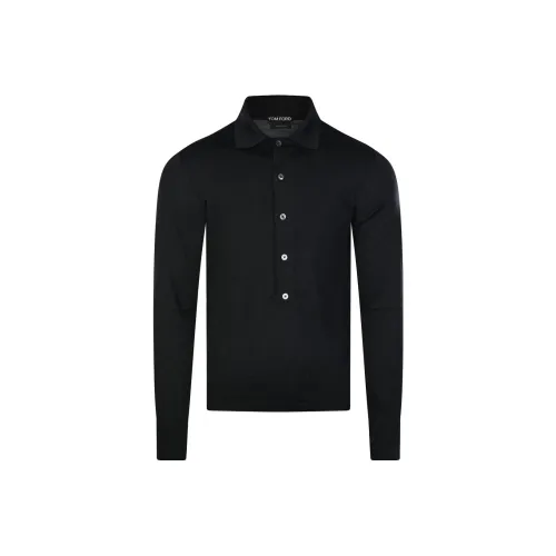 TOM FORD Blue Men's Shirts TOM FORD Синий Мужские Рубашки