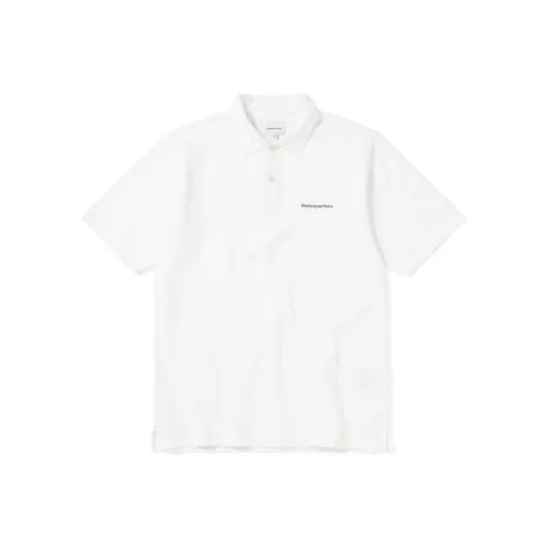 Thisisneverthat SS24 T Логотип S S Джерси Поло Унисекс Белый