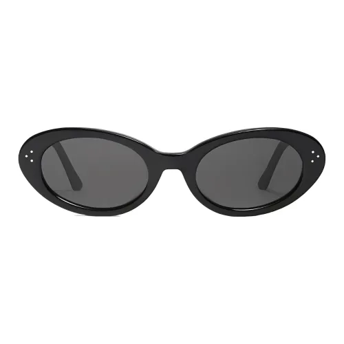 GENTLE MONSTER Пластиковая оправа OVAL SUNGLASSES Унисекс Черный
