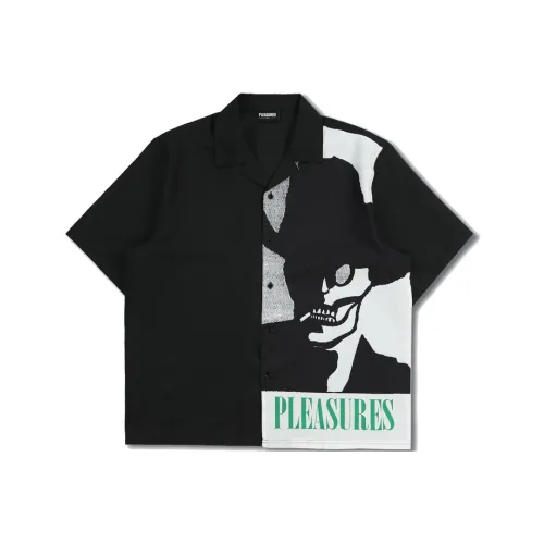 Pleasures Black Мужские Рубашки