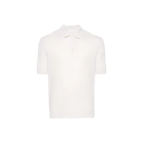 Eleventy FIRSTCLASS Made IN Italy SS24 Мужское Поло Айвори