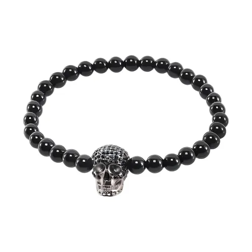 Alexander McQueen Brass Bracelets Черный Мужской