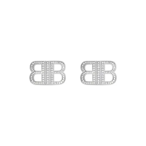 BALENCIAGA Серьги из бронзы Серебряный Женские